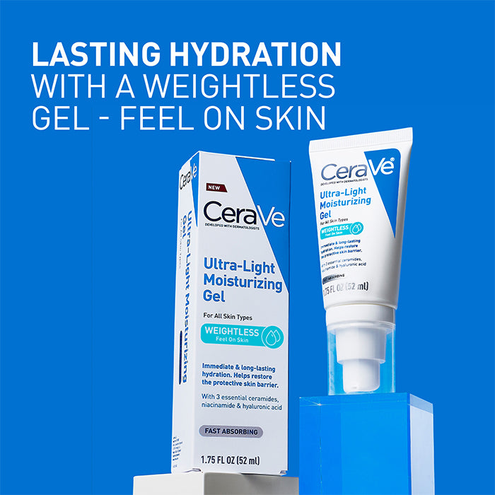 CeraVe Skincare Moisturizers Facial Moisturizers Ultra Light Gel Moisturizer