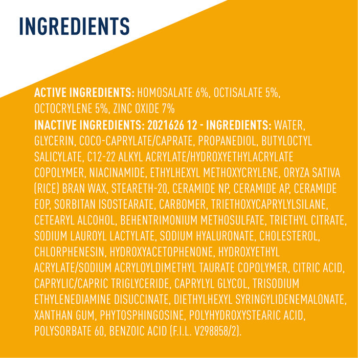CeraVe Sunscreen Hydrating Sheer Sunscreen Broad Spectrum Spf For Face And Body