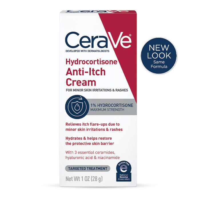 CeraVe Skincare Moisturizers Hydrocortisone Anti Itch Cream