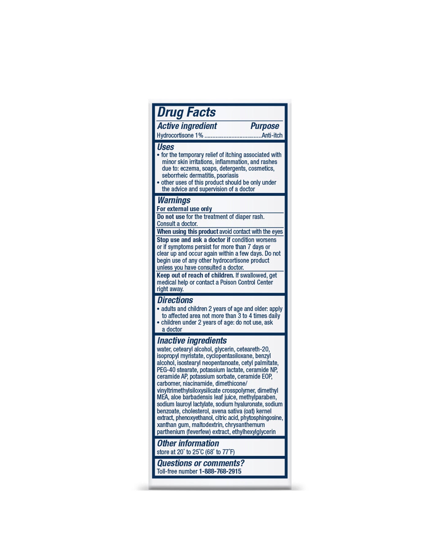 CeraVe Skincare Moisturizers Hydrocortisone Anti Itch Cream